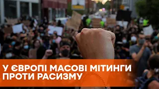 Протесты в США: мужчина на машине въехал в толпу и открыл стрельбу