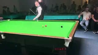 Shaun Murphy gets beat by Henry Hill on the black!