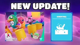 EVERYTHING NEW in the Fall Guys SURVIVAL UPDATE!