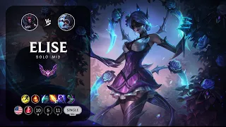 Elise Mid vs Talon - NA Master Patch 13.10