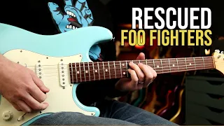 How to Play "Rescued" by Foo Fighters  | Guitar Lesson