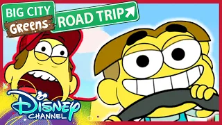 The Greens' Road Trip! 🚗| Big City Greens | Disney Channel