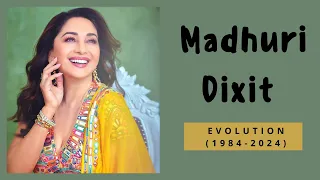 Madhuri Dixit Movie Evolution (1984-2024) #Back2Back