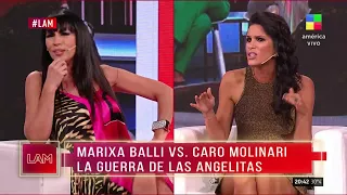 Tenso cruce entre Marixa Balli vs. Caro Molinari por algo insólito: UNA SILLA