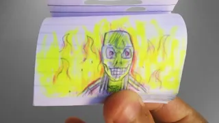 THE EXTERMINATOR OF THE FUTURE IN THE DEADLY KOMBAT - FLIPBOOK ANIMATION