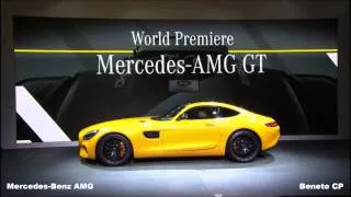 Reveal of the 2015 Mercedes-AMG GT - Nico Rosberg