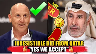 Irresistible offer from Qatar !! "Yes We Accept !!" l News l MAN UNITED