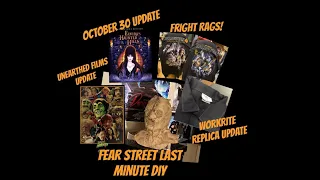 Fear Street Nightwing Cosplay DIY, Fright-Rags, Elvira, Workrites, HHO Frightenstein updates!