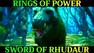 LOTR: The Rings Of Power ~ Warg Wolves Attack Harfoots | Stranger Wind Attack Scene {S1E5}