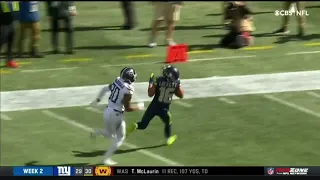 Russel Wilson AMAZING throw to Tyler Lockett | Week 2 Titans vs Seahawks