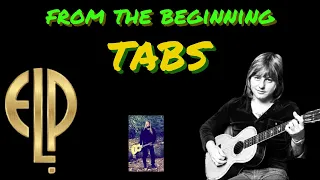 ELP From The Beginning Fingerstyle TABS