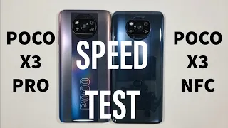 Xiaomi Poco X3 Pro vs Xiaomi Poco X3 NFC Speed Test