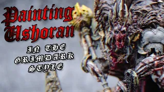 Painting Ushoran, Mortarch of Delusion |Grimdark |Warhammer: Age of Sigmar