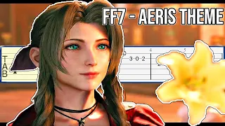 Final Fantasy VII - Aeris Theme Guitar Tab Tutorial