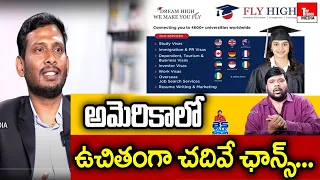 FLY HIGH CEO Yespal Veeragoni Exclusive Interview | Study Abroad | BS TALK SHOW | TOP TELUGU MEDIA