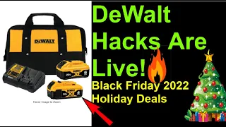 🔥Dewalt Buy 1 Get 1 FREE 🎄🎅Black Friday 2022 Holiday Deals