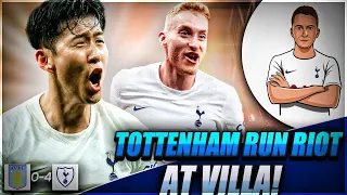 SPURS CORNER EP #1 | ASTON VILLA 0-4 TOTTENHAM | WORLD CLASS PERFORMANCE FROM SON!