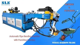 Automatic Pipe Punching and Bending Machine- One Stop Solution of Wheelbarrow Frame Making