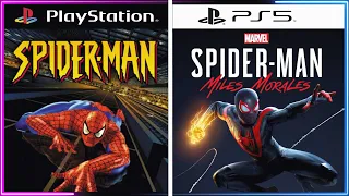 Spider-Man PlayStation Evolution | PS1 - PS5 (2000-2021)