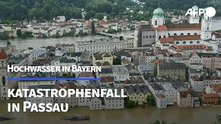 Hochwasser in Bayern: Passau ruft Katastrophenfall aus | AFP