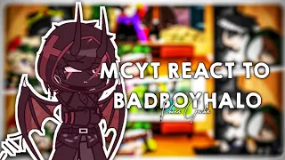 MCYT REACT TO BADBOYHALO || DSMP MEMBERS REACT TO BADBOYHALO|| Shean gacha