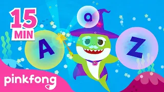 ABC do Oceano e mais músicas infantis | +Compilação | Pinkfong Canções para crianças