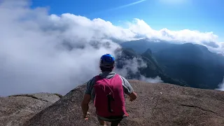 Base Jump from Pedra de Gavea in Rio de Janeiro classic exit