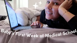 First Week of Medical School | they were not kidding when they said it was a lot