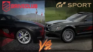 GT Sport vs. #Driveclub-Graphic Comparison
