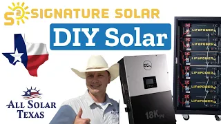 Cheap DIY Solar with Signature Solar!