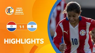 CONMEBOL Sub17 FEM 2022 | Paraguay 1-1 Argentina | HIGHLIGHTS