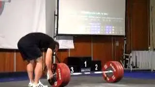 2012 European Junior Weightlifting 85 Kg C +Jerk xvid