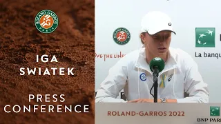 Iga Swiatek Conference after Round 3 | Roland-Garros 2022