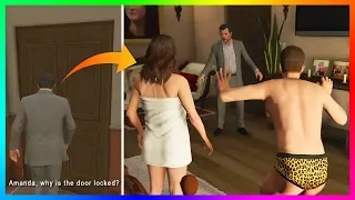 What Happens If Michael Catches Amanda Cheating With The Tennis Coach EARLY In Grand Theft Auto 5?