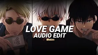 Love game - Lady Gaga [Edit Audio]