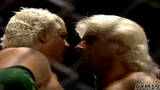 “GOLDEN CLASSIC” Ric Flair vs Dusty Rhodes Steel Cage The Great American Bash 1986 Highlights