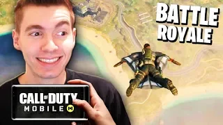 COD MOBILE - PRIMEIRA VEZ no BATTLE ROYALE!!!