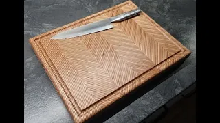 Cutting Board - Birch Ply Fishbone pattern - How I do it