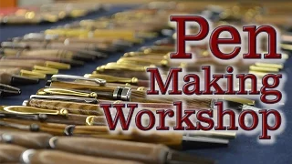 Slimline Pen Turning Workshop - Making Freedom Pens on a Lathe
