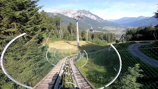 Wiegand Alpine Coaster Golm Vandans 2019 POV Onride