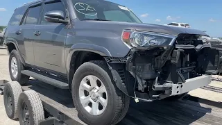 Rebuilding a Salvage Copart Toyota 4Runner