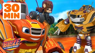 Special Mission Blaze & Robot Blaze ULTIMATE Rescues and Missions! | Blaze and the Monster Machines