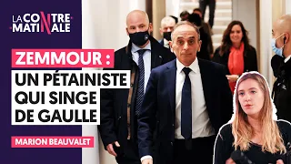 ZEMMOUR : UN PÉTAINISTE QUI SINGE DE GAULLE