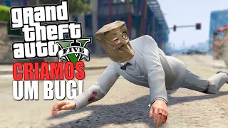 Criando um Bug no Gta 5 Online Momentos Engraçados