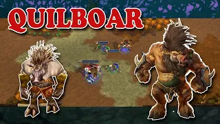 Quilboar Tribes Race Showcase Gameplay(REFORGED) - Warcraft 3 Custom Race Review