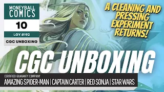 CGC Comic Book Unboxing | Pressing Experiment | Star Wars MCU Disney+