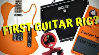 First Electric Guitar Rig Buying Guide For Beginners