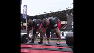 😲Mark Felix & Eddie Hall 775KG Deadlift #deadlift #strongman