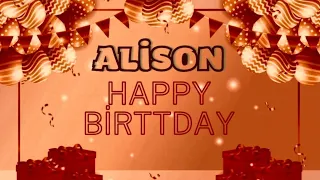 🎉🎧🎷 Happy birttday celebration song for Alison 🎉🎷🎧 Happy birttday Alison 🎉🎷🎧