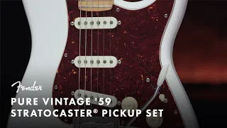 Pure Vintage '59 Stratocaster Pickup Set | Fender